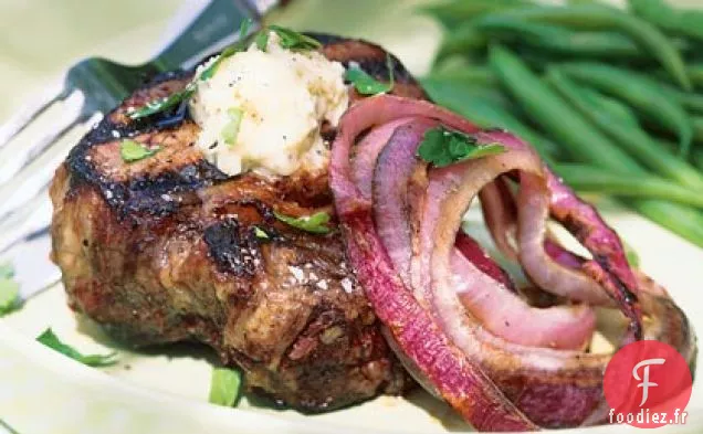 Steaks de Filet au Beurre de Gorgonzola