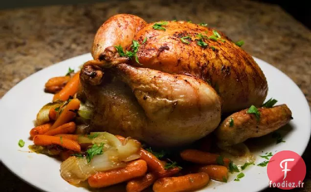 Recette De Poulet Rôti Au Beurre Au Citron