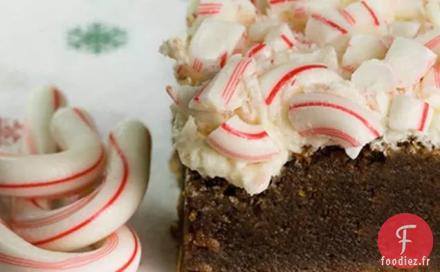 Brownies à la Menthe Poivrée