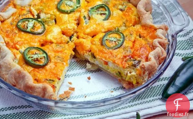 Quiche au Piment Jalapeño
