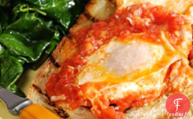 Oeufs Pochés À La Sauce Tomate