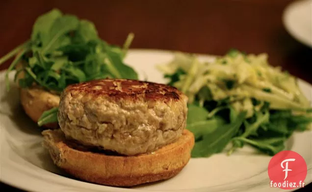 Hamburgers Au Thon Avec Aïoli Au Citron Et Au Paprika