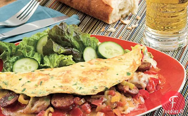 Omelette Cajun