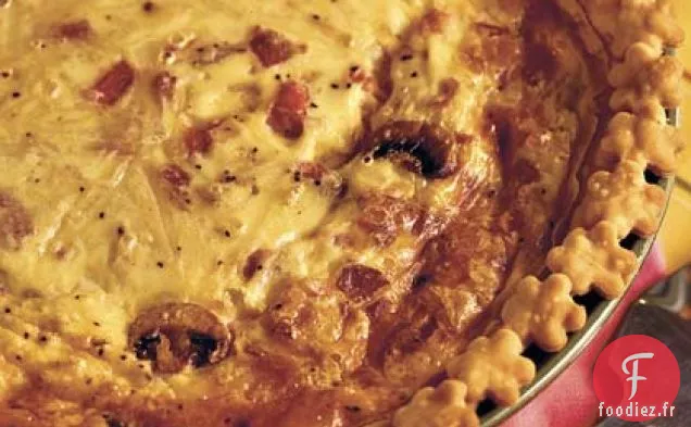 Quiche au Jambon et Bacon