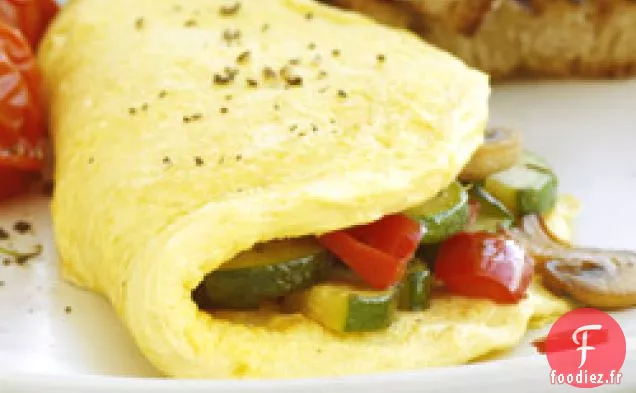 Omelette Aux Légumes Frais