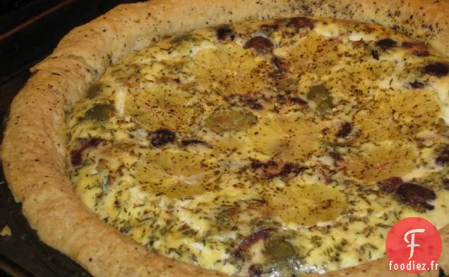Quiche Citron Poivre Et Olive