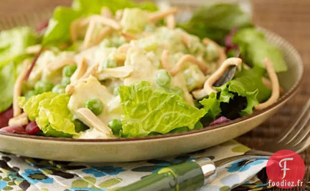 Salade Croustillante au Thon et aux Amandes