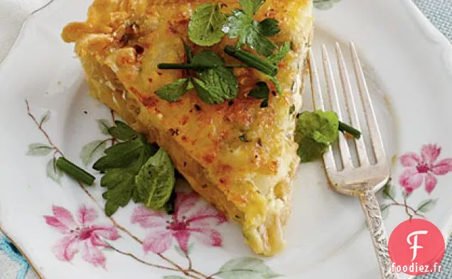 Quiche Aux Oignons Caramélisés
