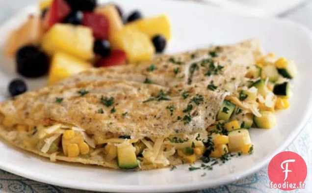 Omelette aux Légumes d'été