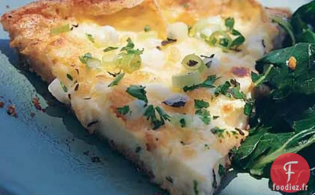 Omelette à la Feta avec Chapelure