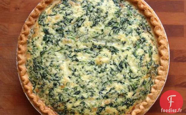 Quiche aux Épinards et au Gruyère