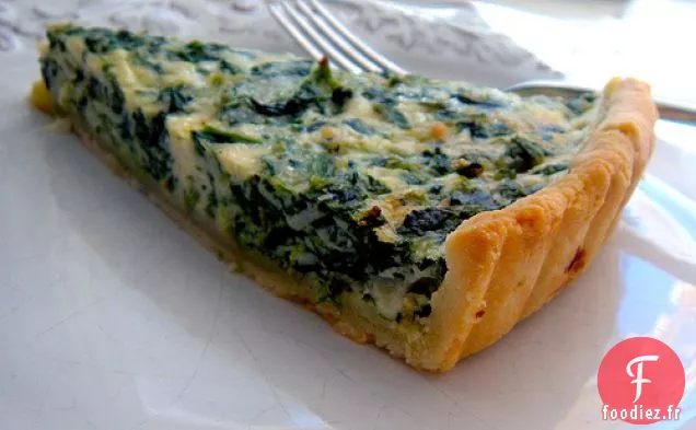 Quiche aux Épinards