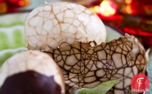 Recette d'Oeufs au Thé Marbré Chinois