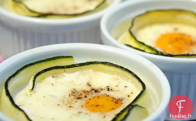 Oeufs Froncés De Courgettes