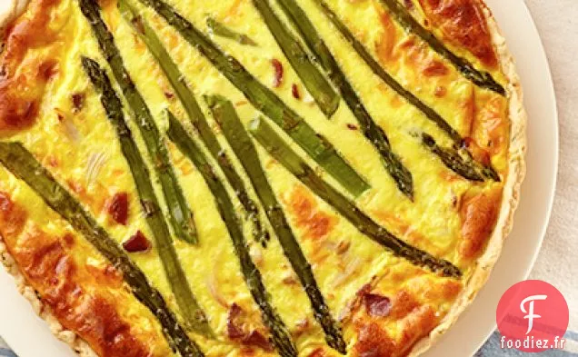 Quiche au Poulet et aux Asperges