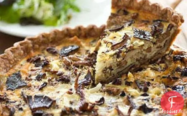 Quiche Aux Champignons Et Au Gruyère