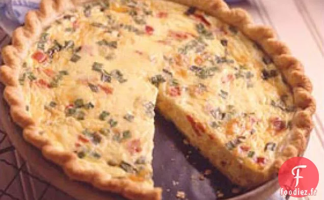 Quiche au Poulet et au Maïs de la Nouvelle-Angleterre