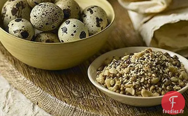 Oeufs De Caille Avec Dukkah