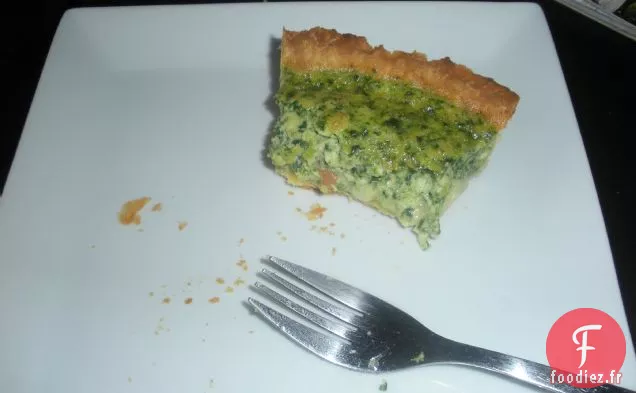 Quiche Aux Œufs Verts Et Au Jambon