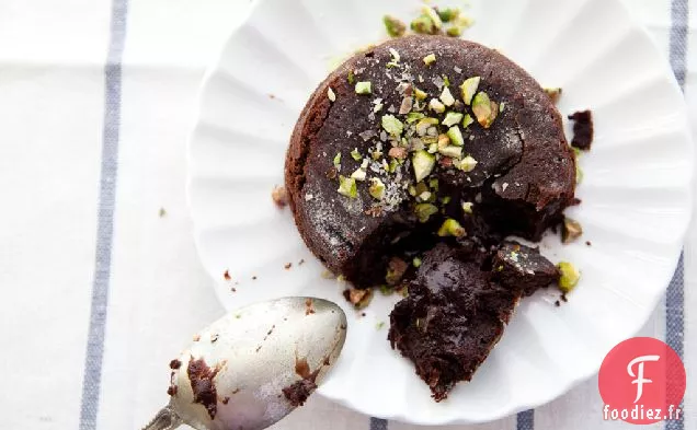 Gâteaux au Chocolat Fondu