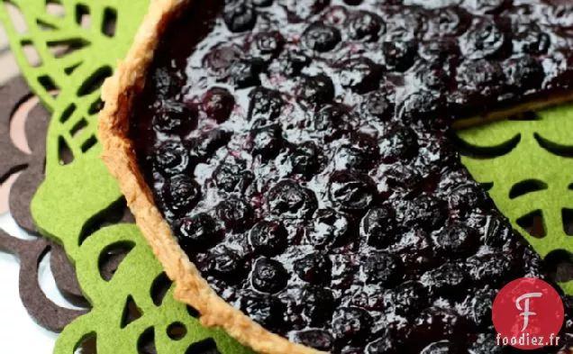 Tarte aux Myrtilles Brillante et Magnifique
