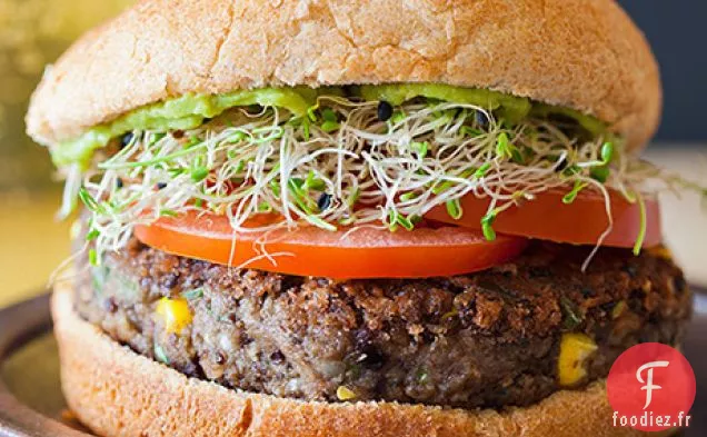Burgers Épicés aux Haricots Noirs
