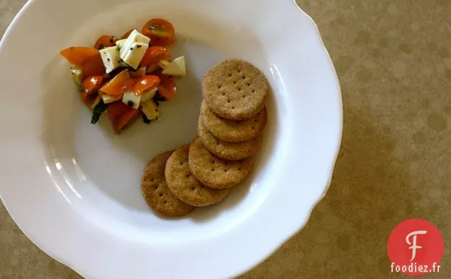 Craquelins au Parmesan Épicés à la Semoule de Maïs