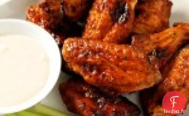 Ailes De Poulet Sucrées Et Épicées