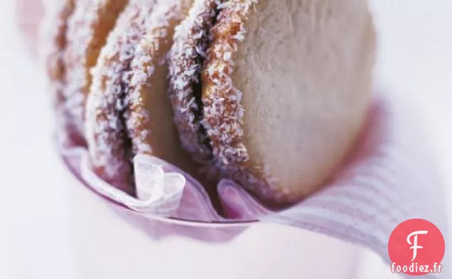 Alfajores de Dulce de Leche (Biscuits Sandwich au Caramel)