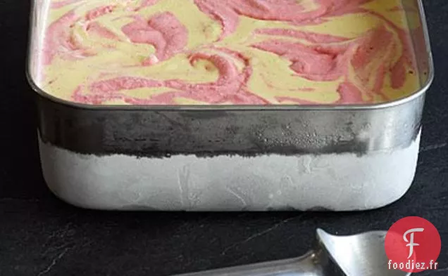 Glace à la Fraise et à la Vanille