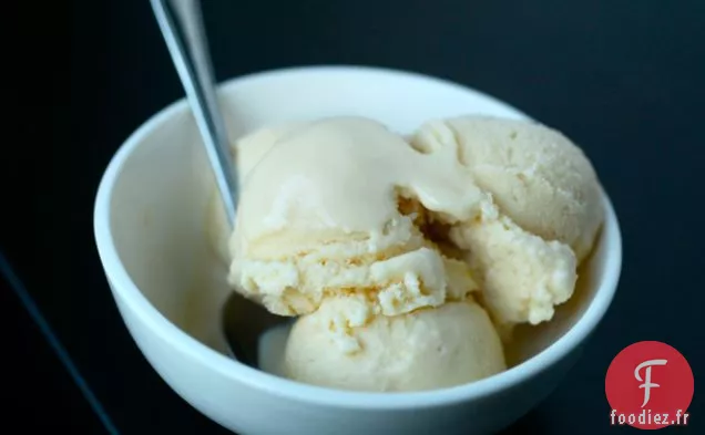 Glace À La Vanille Sans La Machine