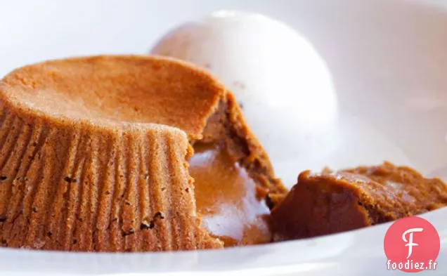 Gâteaux de Dulce De Leche Fondus