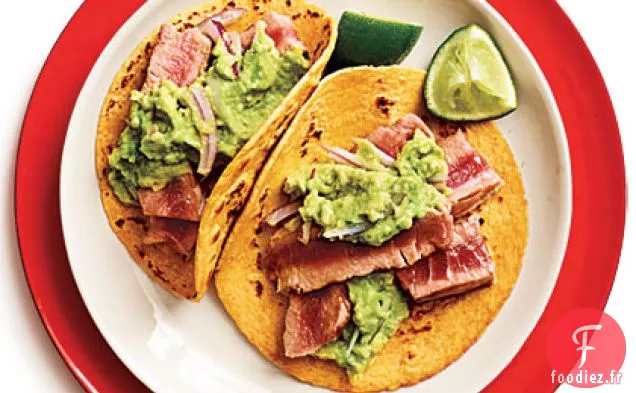 Tacos au Thon et au Guacamole
