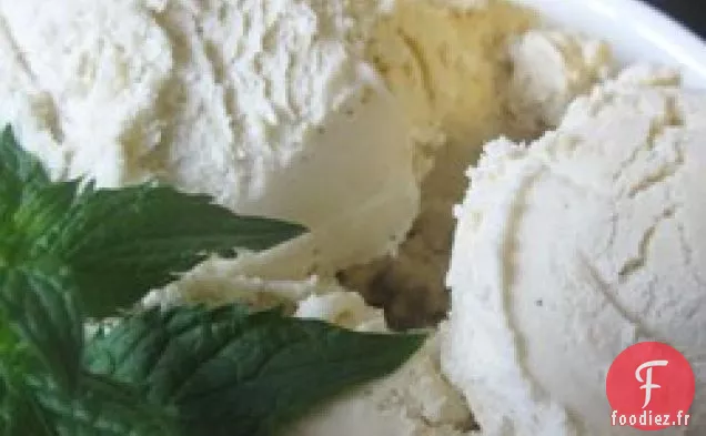 Glace Au Miel Et À la Vanille
