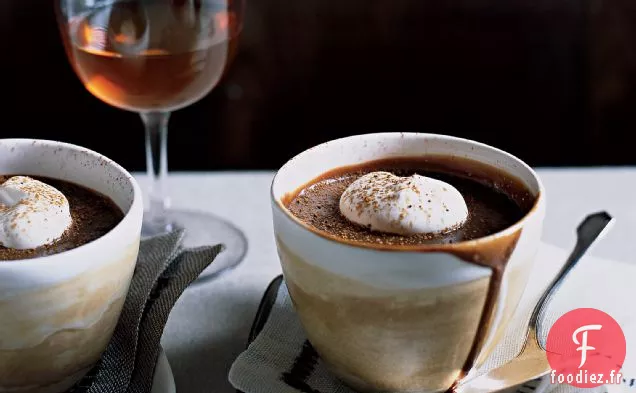 Pots de Crème au Chocolat au Lait