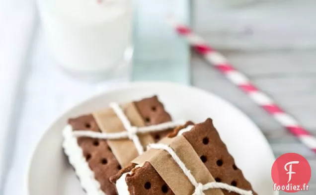 Sandwichs à la Crème Glacée à La Vanille