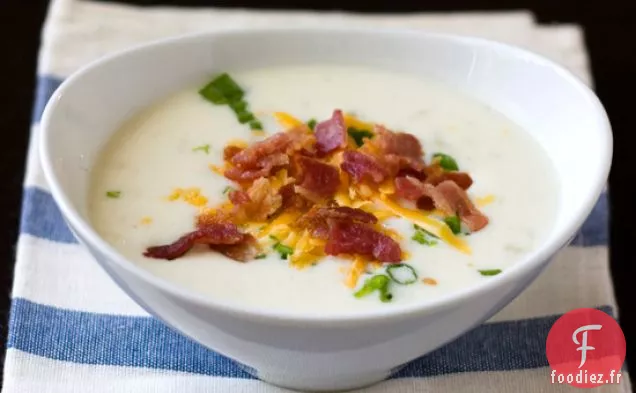 Soupe de Pommes De Terre Chargée Allégée