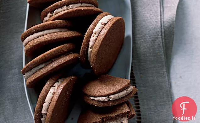 Biscuits au Chocolat au Lait à la Crème Maltée