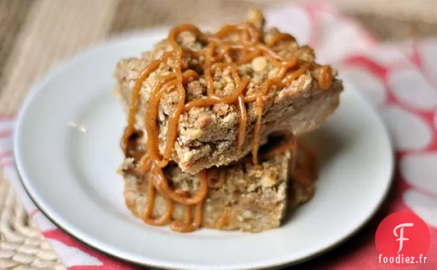 Barres de Dulce De Leche à la Cannelle Et aux Noix