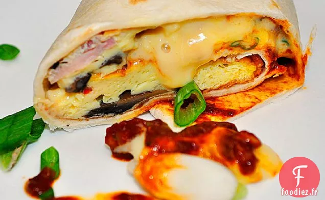 Recette de Burrito pour le petit déjeuner