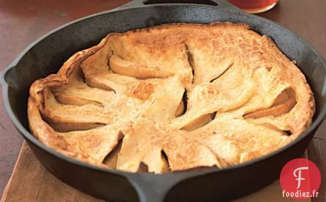 Crêpe Aux Poires Soufflées