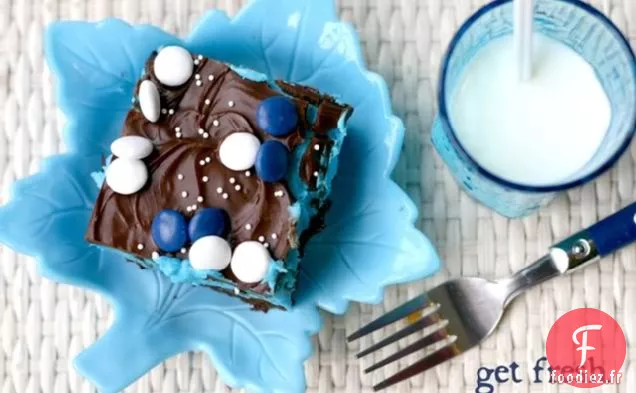 Brownies Frais à la Menthe Poivrée