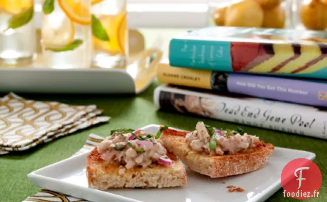 Bruschetta au Thon Sicilien et Haricots Blancs