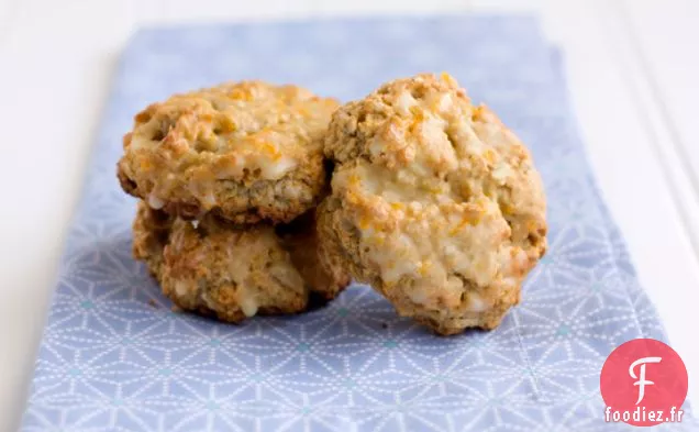 Macadamia - Scones D'Avoine Avec Glaçage Orange