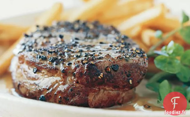 Steak Poêlé Au Poivre