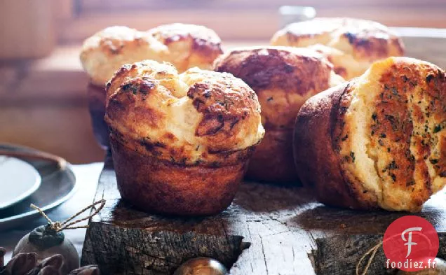 Popovers À La Noix De Muscade Et Au Poivre Noir