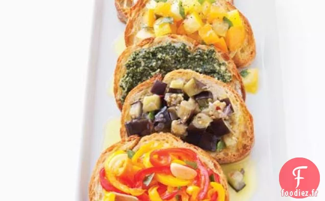 Bruschetta Au Poivre Braisé