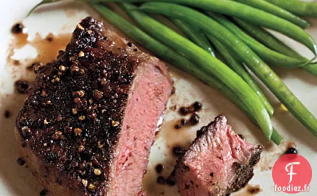 Steak Balsamique au Poivre