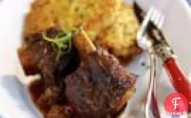 Côtes Levées Braisées Au Bourbon Et Au Poivre Noir