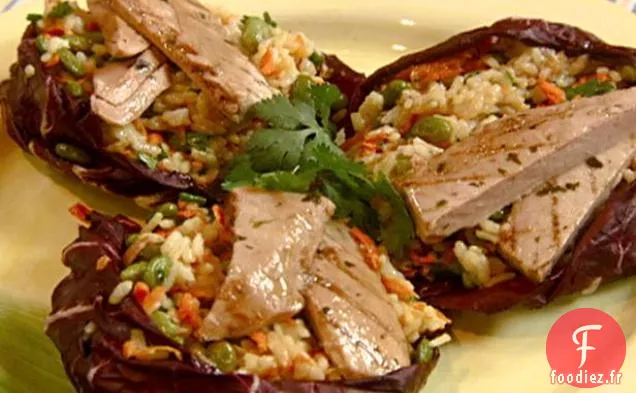 Edamame - Salade de Riz au Thon Teriyaki